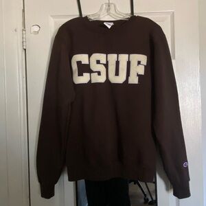 Champion Dark Brown Crewneck Sweater
